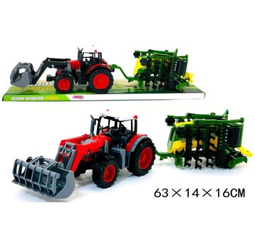 TRAKTOR Z TUREM I AGREGATEM