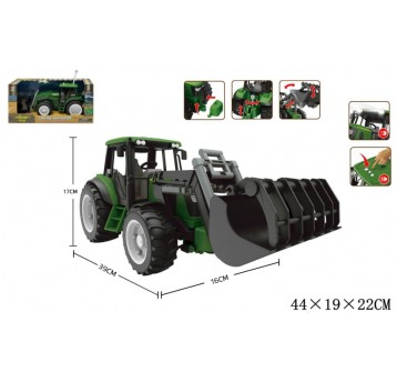 TRAKTOR Z TUREM W KARTONIE ŚW. DŹW.