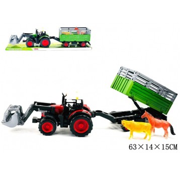 TRAKTOR ZE ZWIERZĄTKAMI