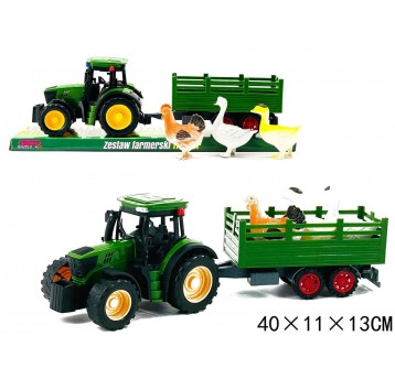 TRAKTOR ZE ZWIERZĄTKAMI