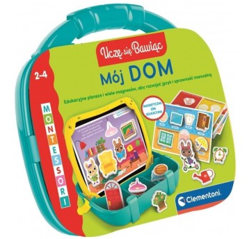 WALIZKA EDUKACYJNA MÓJ DOM CLEMENTONI