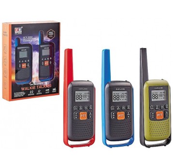 WALKIE TALKIE Z LATARKĄ ZASIĘG 3KM