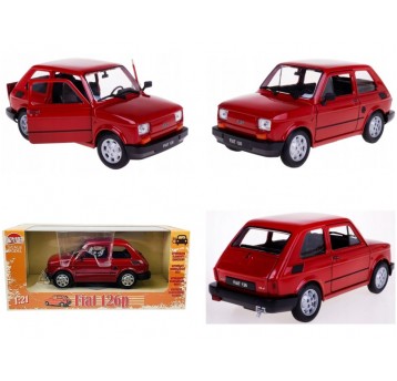 WELLY AUTA 1:21 - FIAT 126P " MALUCH" BORDOWY