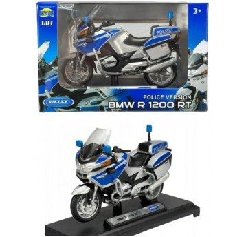 WELLY MOTORY 1:18 - BMW R 1200 RT POLIZEI