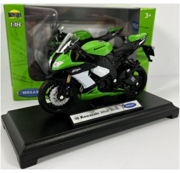 WELLY MOTORY 1:18 - KAWASAKI NINJA ZX-10R