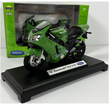WELLY MOTORY 1:18 - KAWASAKI NINJA ZX-12R