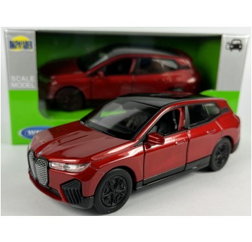 WELLY NEX 1:34-39 BMW iX CZERWONY