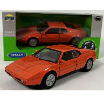 WELLY NEX 1:34-39 BMW M1 POMARAŃCZOWY
