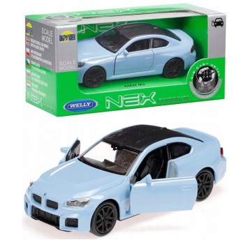 WELLY NEX 1:34-39 BMW M2 NIEBIESKI