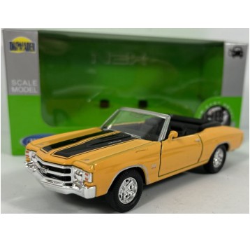 WELLY NEX 1:34-39 CHEVROLET CHEVELLE SS454 ŻÓŁTY