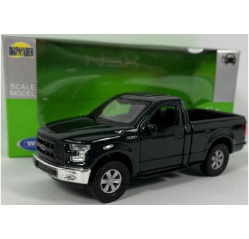 WELLY NEX 1:34-39 FORD F-150 REGULAR CAB ZIELONY