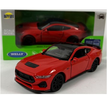 WELLY NEX 1:34-39 FORD MUSTANG GT 2024 CZERWONY