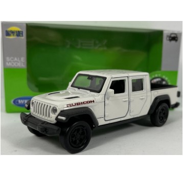 WELLY NEX 1:34-39 JEEP GLADIATOR BIAŁY