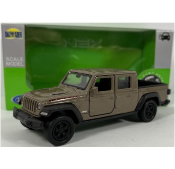 WELLY NEX 1:34-39 JEEP GLADIATOR BRĄZOWY