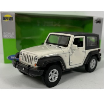 WELLY NEX 1:34-39 JEEP WRANGLER RUBICON BIAŁY