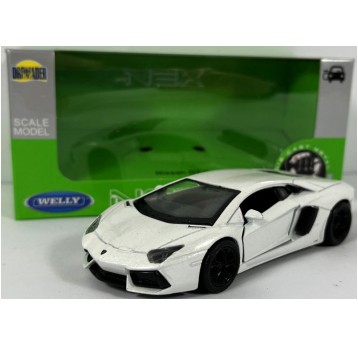WELLY NEX 1:34-39 LAMBORGHINI AVENTADOR BIAŁY