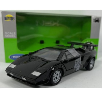 WELLY NEX 1:34-39 LAMBORGHINI COUNTACH 500S CZARNY