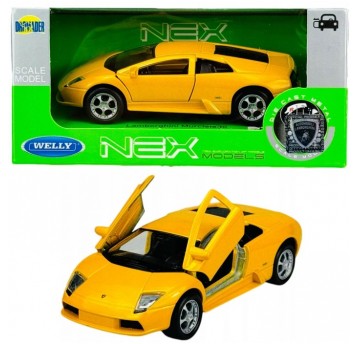 WELLY NEX 1:34-39 LAMBORGHINI MURCIELAGO ŻÓŁTY