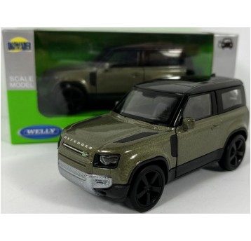 WELLY NEX 1:34-39 LAND ROVER DEFENDER 2020 ZŁOTY