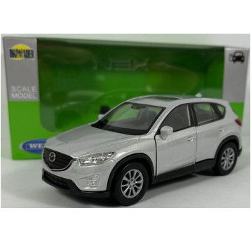 WELLY NEX 1:34-39 MAZDA CX-5 SREBRNY
