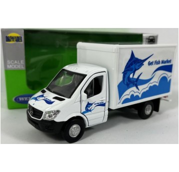 WELLY NEX 1:34-39 MERCEDES - BENZ CARGO BOX