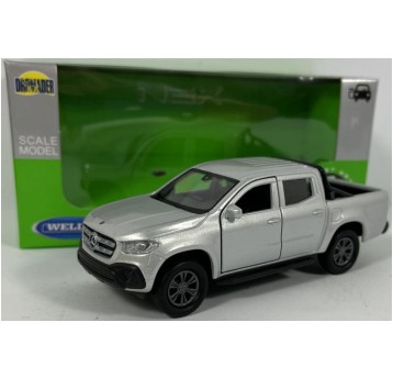 WELLY NEX 1:34-39 MERCEDES - BENZ X CLASS SREBRN