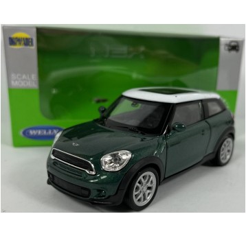WELLY NEX 1:34-39 MINI COOPER S PACEMAN ZIELONY