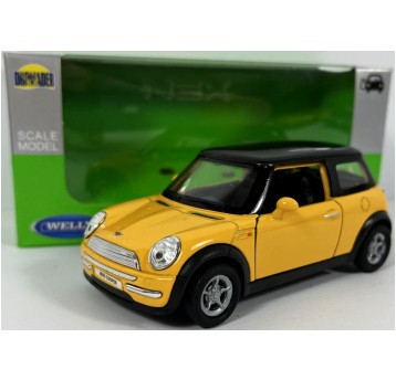 WELLY NEX 1:34-39 MINI COOPER ŻÓŁTY