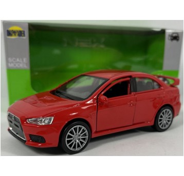 WELLY NEX 1:34-39 MITSUBISHI LANCER X CZERWONY
