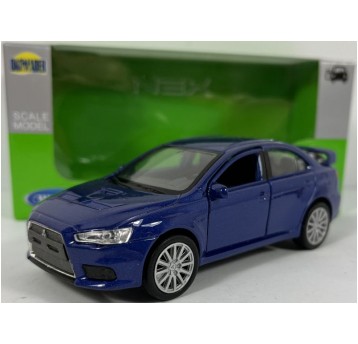 WELLY NEX 1:34-39 MITSUBISHI LANCER X NIEBIESKI