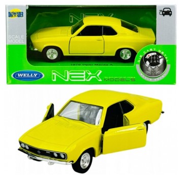 WELLY NEX 1:34-39 OPEL MANTA 1970 ŻÓŁTY