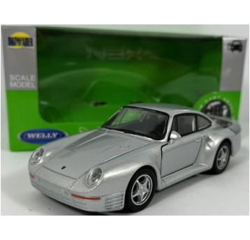 WELLY NEX 1:34-39 PORSCHE 959 SREBRNY