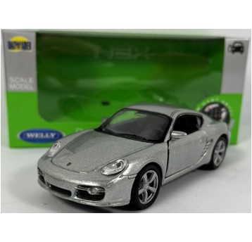 WELLY NEX 1:34-39 PORSCHE CAYMAN S SREBRNY