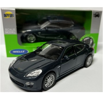 WELLY NEX 1:34-39 PORSCHE PANAMERA S NIEBIESKI