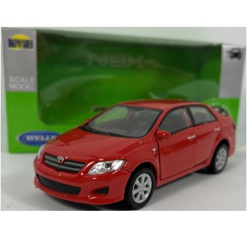 WELLY NEX 1:34-39 TOYOTA COROLLA CZERWONY