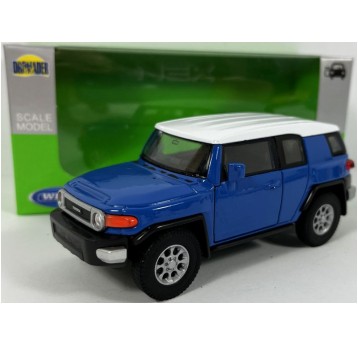WELLY NEX 1:34-39 TOYOTA FJ CRUISER NIEBIESKI