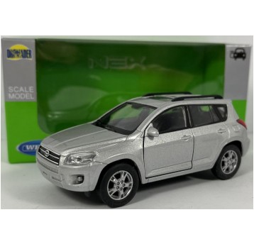 WELLY NEX 1:34-39 TOYOTA RAV 4 SREBRNY