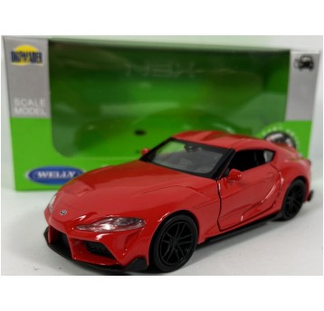 WELLY NEX 1:34-39 TOYOTA SUPRA CZERWONY
