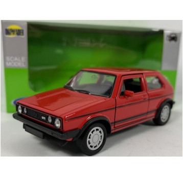 WELLY NEX 1:34-39 VOLKSWAGEN GOLF 1 GTI CZERWONY