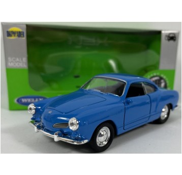 WELLY NEX 1:34-39 VOLKSWAGEN KARMANN GHIA NIEBIE