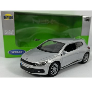 WELLY NEX 1:34-39 VOLKSWAGEN SCIROCCO SREBRNY