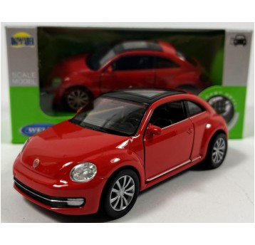 WELLY NEX 1:34-39 VOLKSWAGEN THE BEETLE CZERWONY