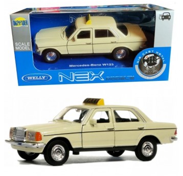 WELLY NEX N 1:34-39 MERCEDES - BENZ W123 TAXI