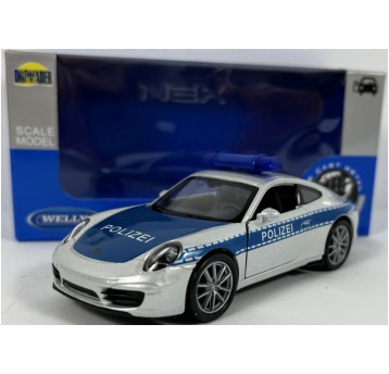 WELLY NEX N 1:34-39 PORSCHE 911 CARRERA POLIZEI