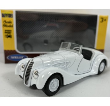 WELLY OLD 1:34-39 BMW 328 CABRIO BIAŁY