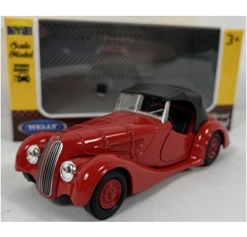 WELLY OLD 1:34-39 BMW 328 CZERWONY