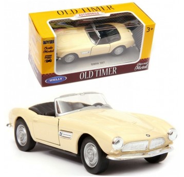 WELLY OLD 1:34-39 BMW 507 CABRIO KREMOWY
