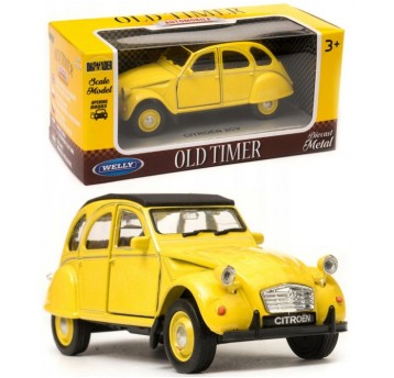 WELLY OLD 1:34-39 CITROEN 2CV ŻÓŁTY