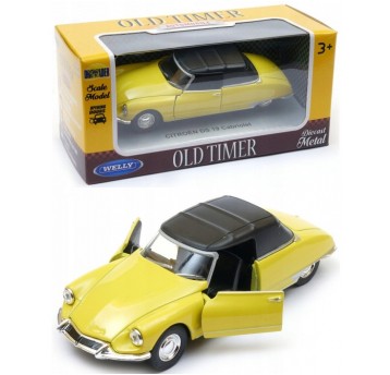 WELLY OLD 1:34-39 CITROEN DS 19 ŻÓŁTY