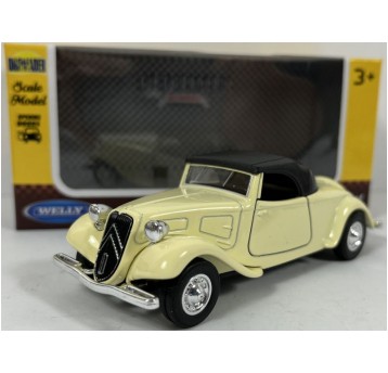 WELLY OLD 1:34-39 CITROEN TRACTION KREMOWY
